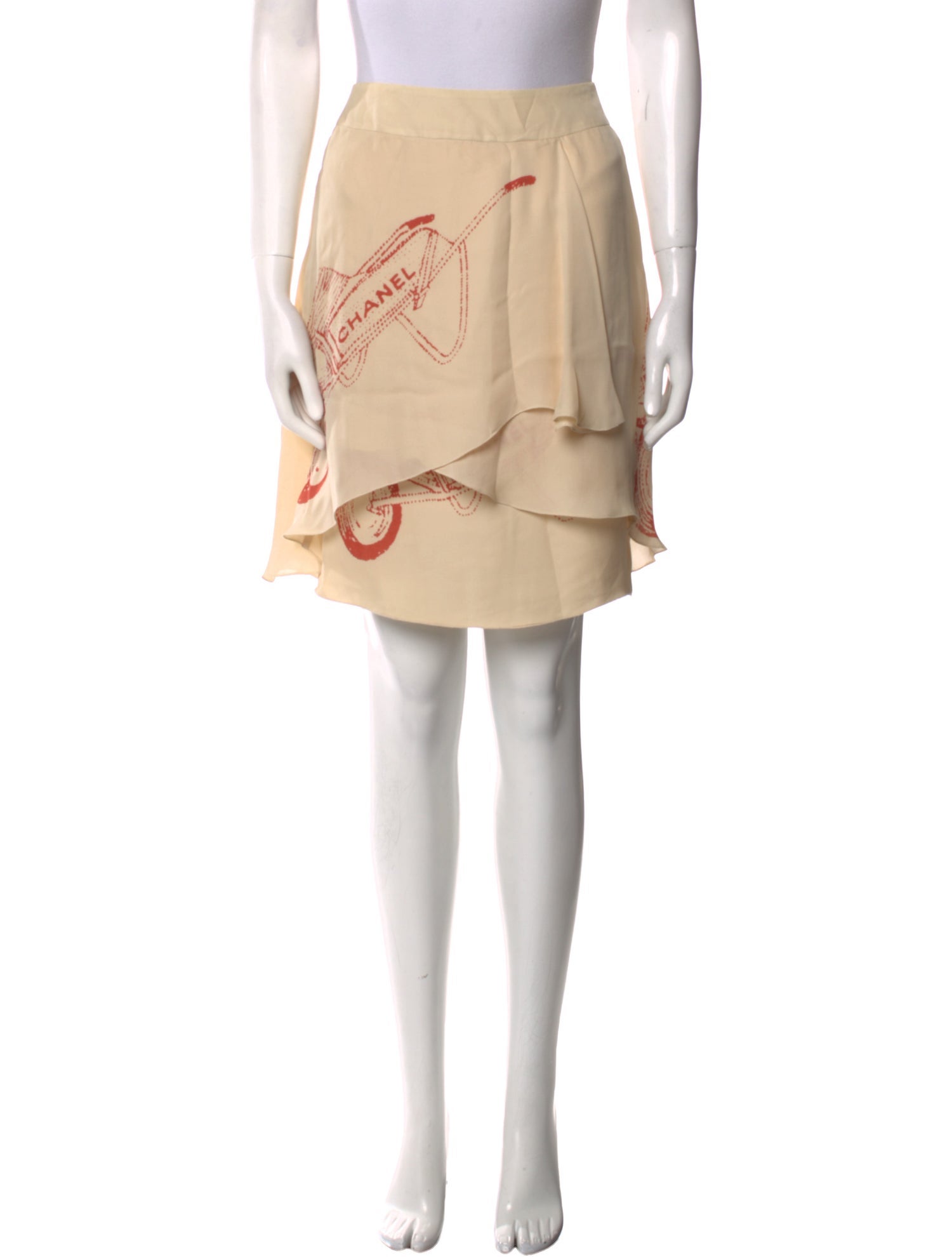 Chanel Vintage Knee-Length Skirt