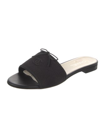 Chanel 2024 Interlocking CC Logo Slides