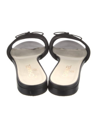 Chanel 2024 Interlocking CC Logo Slides