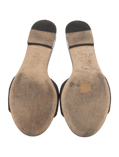 Chanel 2024 Interlocking CC Logo Slides