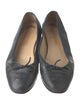 Chanel Interlocking CC Logo Bow Accents Ballet Flats
