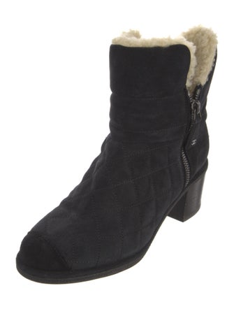 Chanel 2013 Interlocking CC Logo Boots