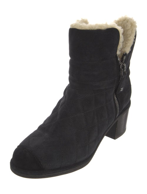 Chanel 2013 Interlocking CC Logo Boots