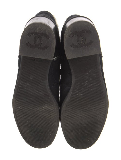 Chanel 2013 Interlocking CC Logo Boots