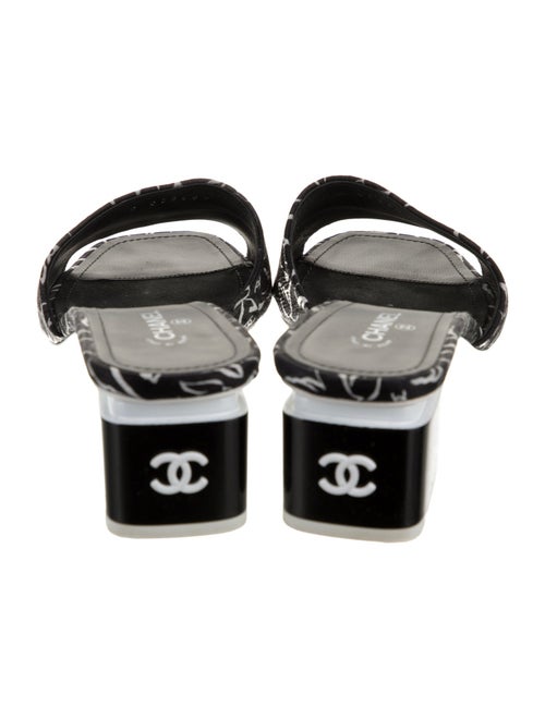 Chanel 2022 Interlocking CC Logo Slides