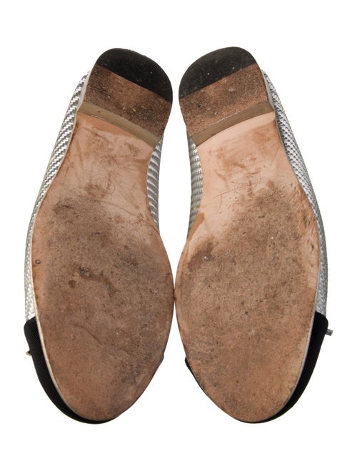 Chanel 2017 Interlocking CC Logo Ballet Flats