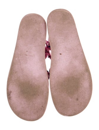 Chanel 2023 Interlocking CC Logo Sandals