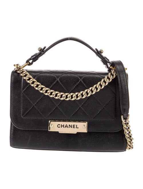 Chanel Small Label Click Flap Bag