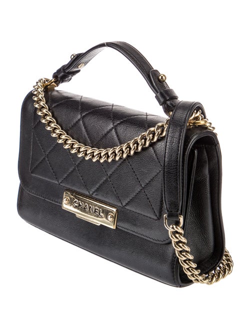 Chanel Small Label Click Flap Bag