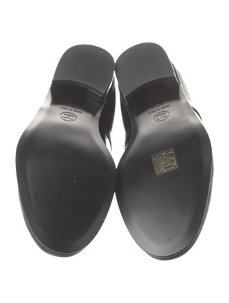 Chanel 2025 Interlocking CC Logo Loafers