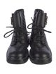 Chanel 2020 Interlocking CC Logo Combat Boots