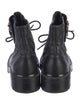 Chanel 2020 Interlocking CC Logo Combat Boots