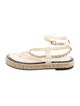 Chanel 2021 Interlocking CC Logo Espadrilles