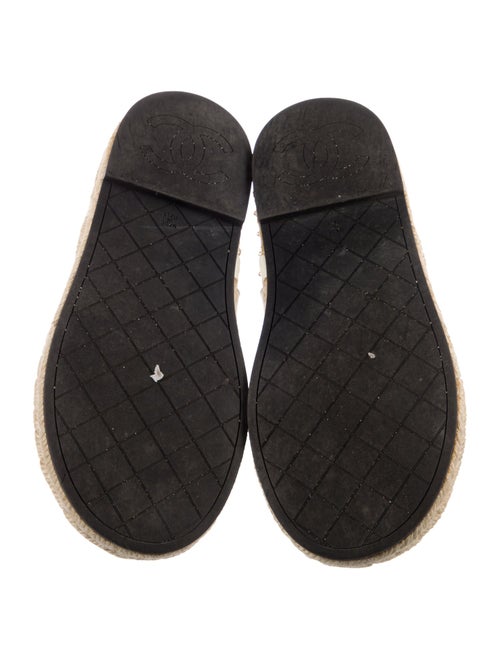 Chanel 2021 Interlocking CC Logo Espadrilles