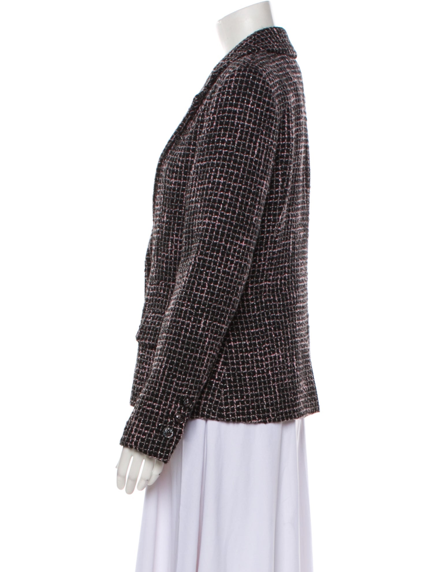 Chanel 2022 Tweed Pattern Blazer