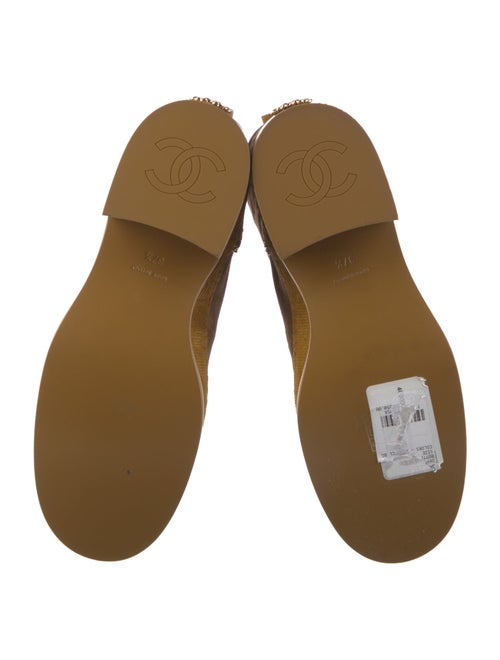 Chanel 2024 Interlocking CC Logo Lace-Up Boots