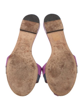 Chanel 2012 Interlocking CC Logo Slides