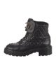 Chanel 2020 Interlocking CC Logo Combat Boots