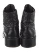 Chanel 2020 Interlocking CC Logo Combat Boots