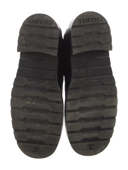 Chanel 2020 Interlocking CC Logo Combat Boots