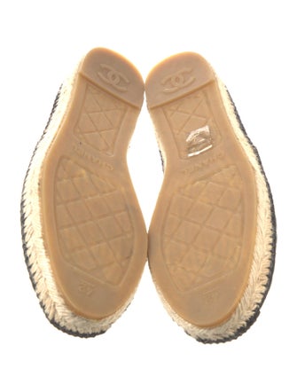 Chanel 2019 Interlocking CC Logo Espadrilles