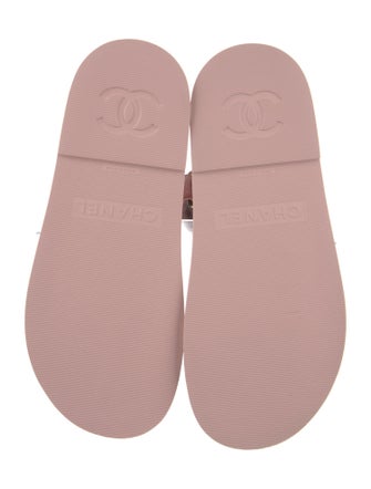Chanel 2024 Interlocking CC Logo Sandals