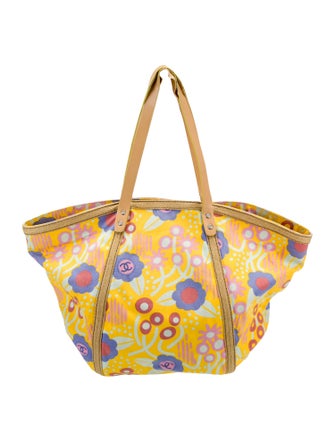 Chanel High Summer Camellia Tote