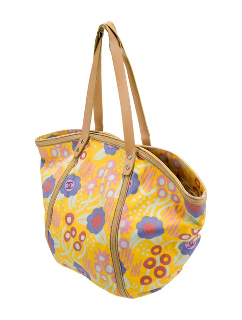 Chanel High Summer Camellia Tote