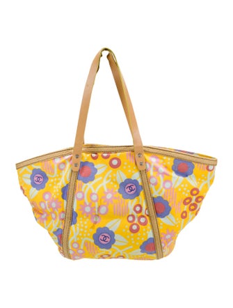 Chanel High Summer Camellia Tote