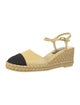 Chanel 2023 Interlocking CC Logo Espadrilles