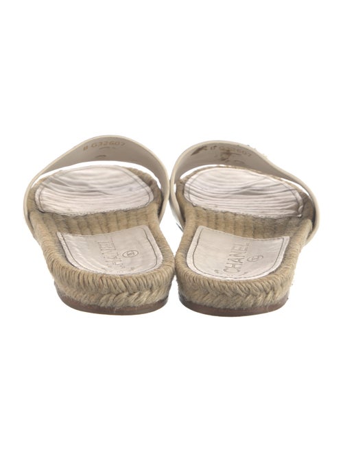 Chanel 2017 Interlocking CC Logo Espadrilles