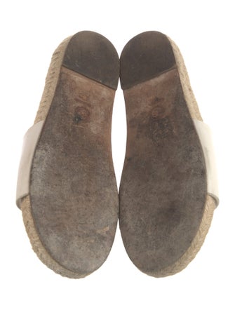 Chanel 2017 Interlocking CC Logo Espadrilles