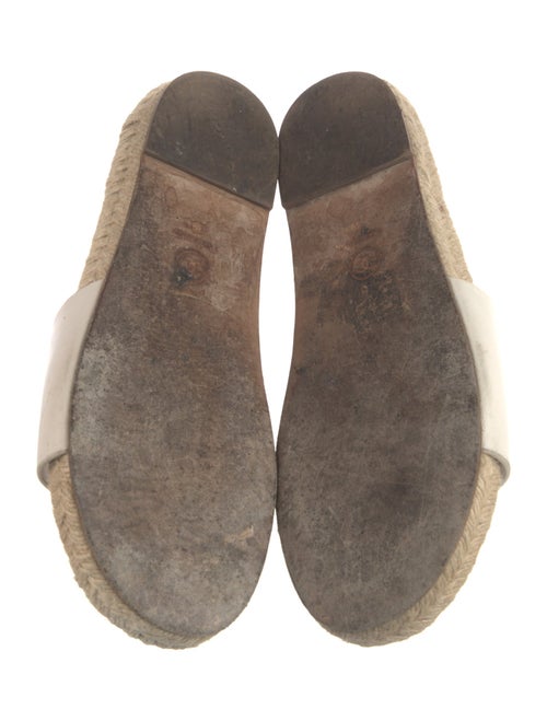 Chanel 2017 Interlocking CC Logo Espadrilles