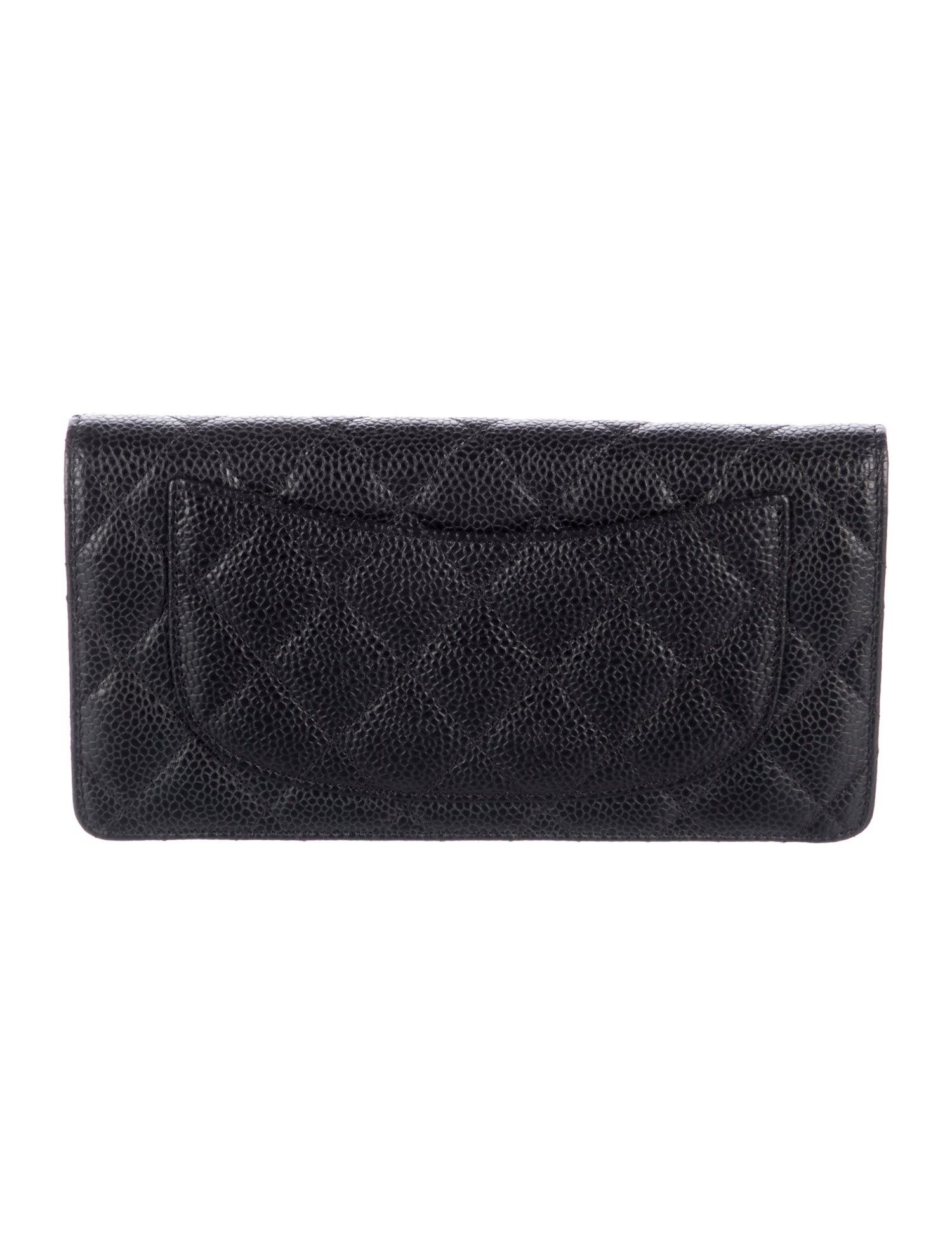 Chanel 2012-2013 Interlocking CC Logo Continental Wallet