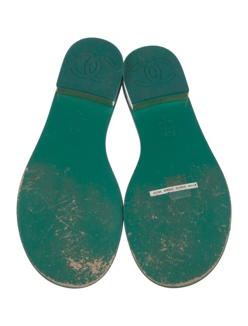 Chanel 2023 Interlocking CC Logo Slides