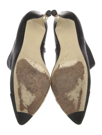 Chanel 2013 Interlocking CC Logo Boots