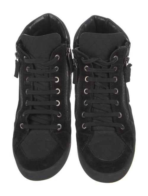 Chanel 2015 Interlocking CC Logo Sneakers