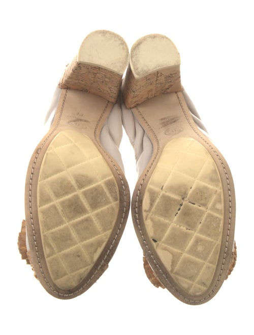 Chanel 2012 Interlocking CC Logo Slingback Pumps