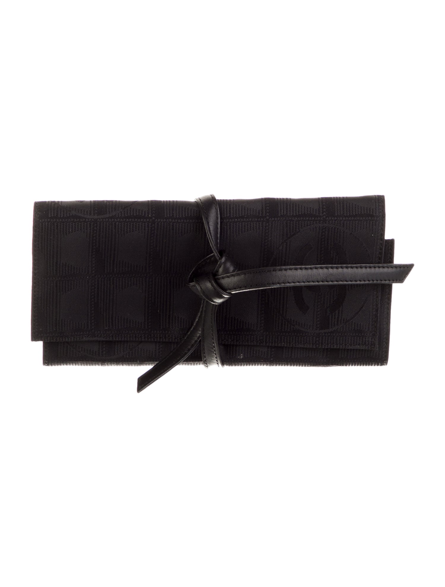 Chanel Travel Ligne Jewelry Roll Case