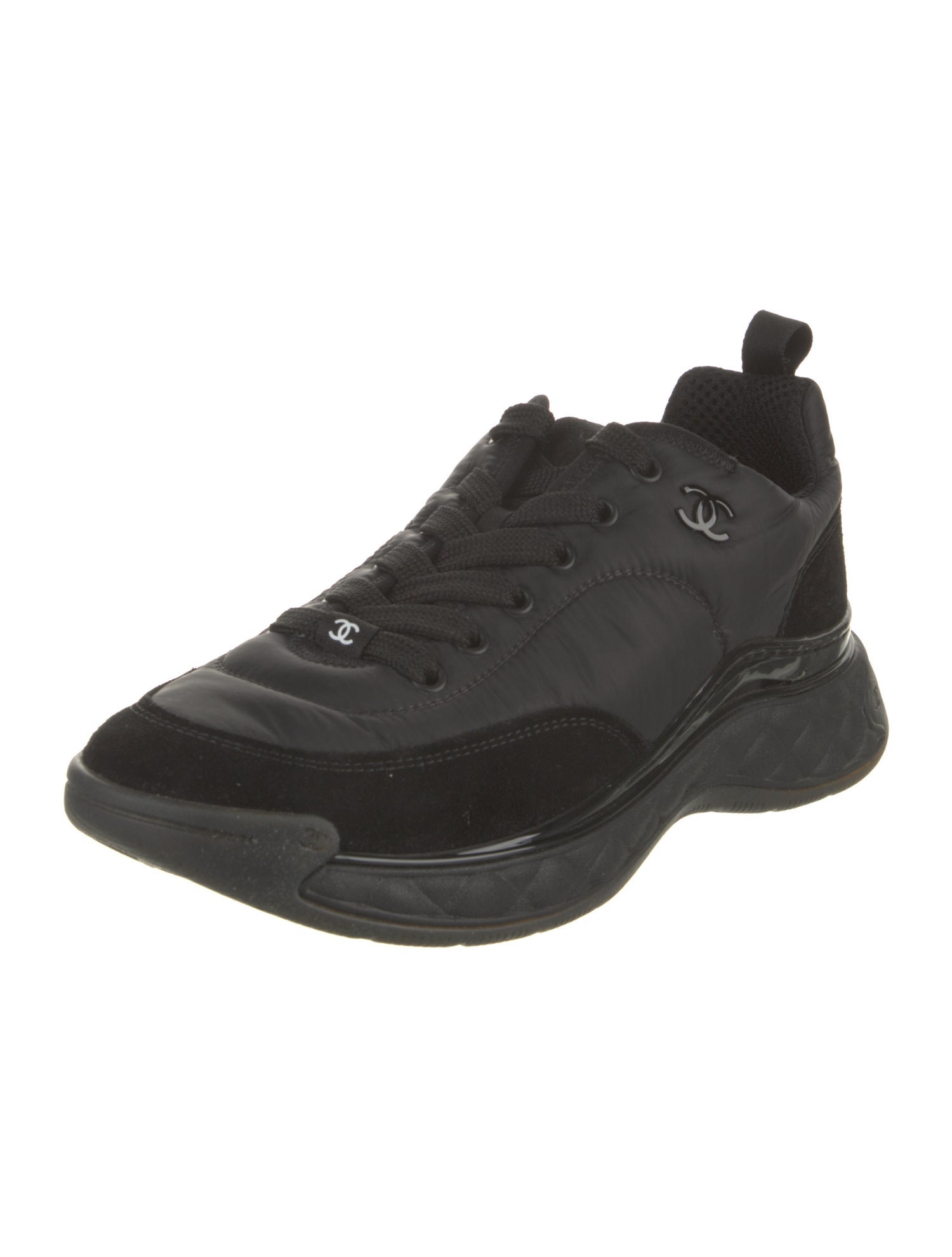 Chanel 2021 Interlocking CC Logo Sneakers