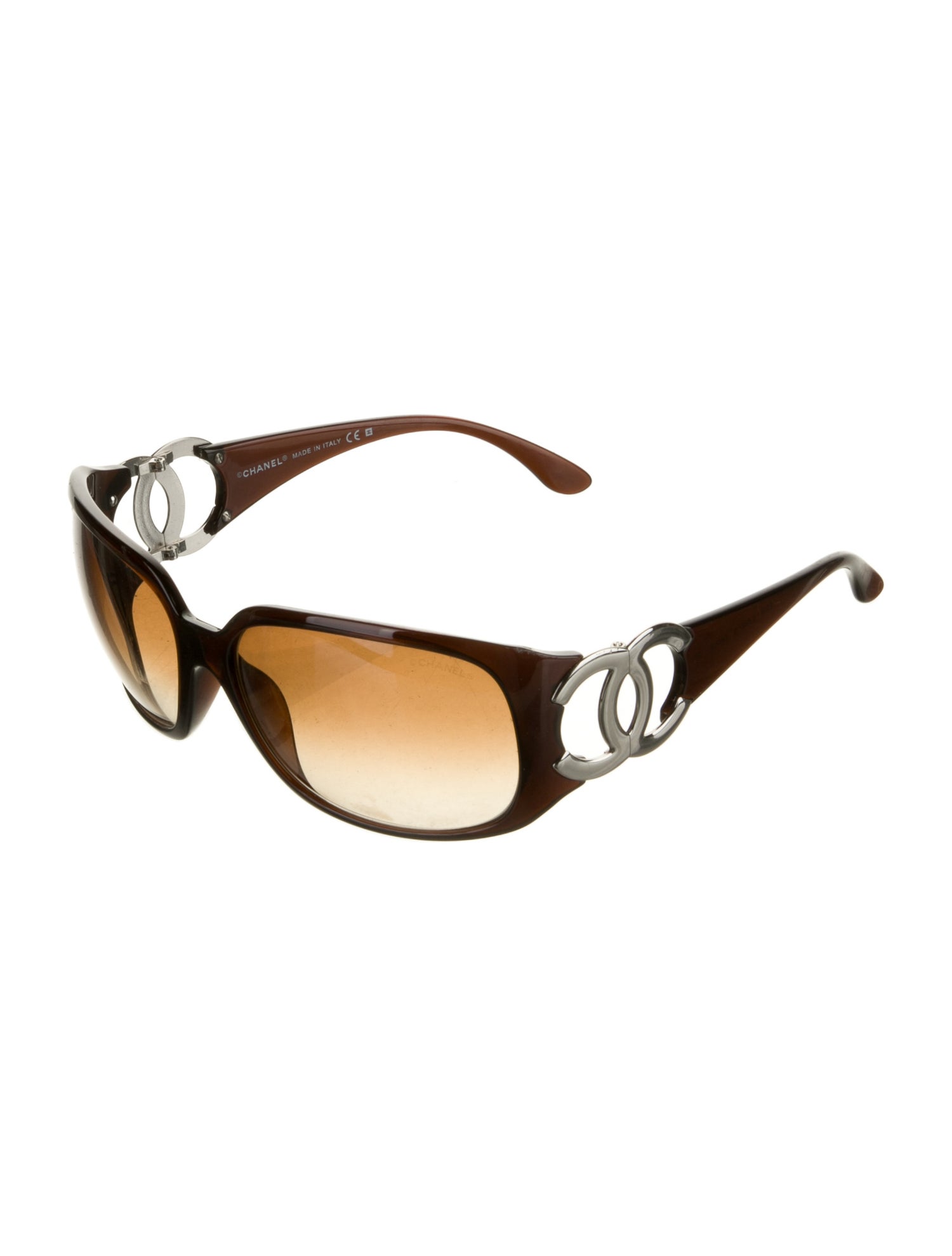 Chanel Interlocking CC Logo Square Sunglasses