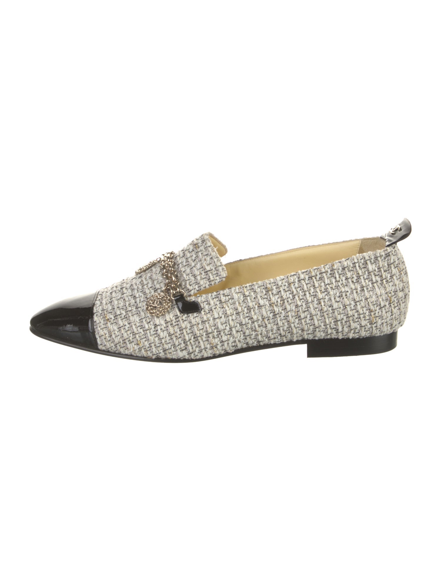 Chanel 2016 Interlocking CC Logo Loafers