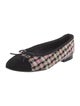 Chanel 2023 Interlocking CC Logo Ballet Flats