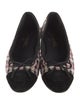 Chanel 2023 Interlocking CC Logo Ballet Flats