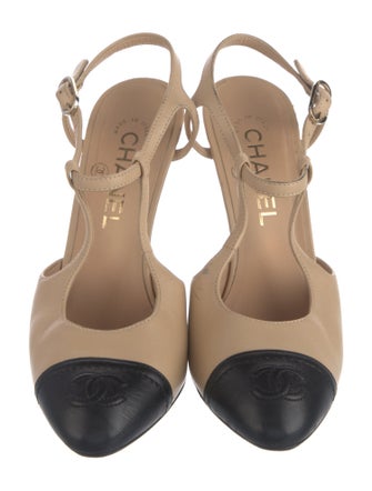 Chanel 2018 Interlocking CC Logo T-Strap Pumps