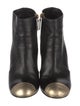 Chanel 2010 Interlocking CC Logo Boots