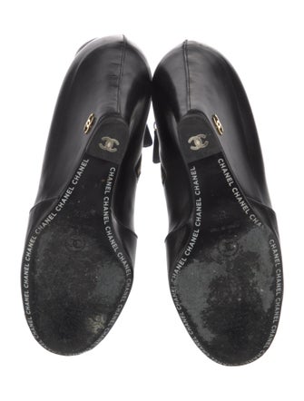 Chanel 2010 Interlocking CC Logo Boots