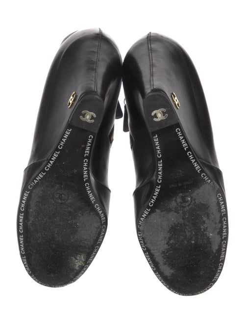 Chanel 2010 Interlocking CC Logo Boots