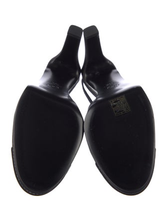 Chanel 2023 Interlocking CC Logo Slingback Pumps