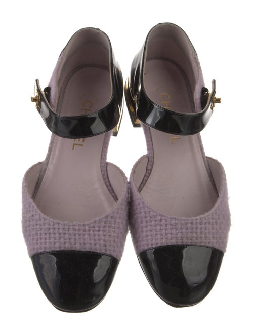 Chanel 2021 Interlocking CC Logo D'Orsay Flats